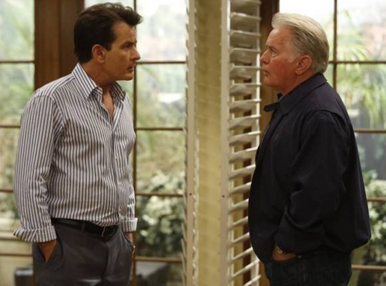 Charlie Sheen, Martin Sheen, Anger Management Charlie Sheen, Martin Sheen, Anger Management